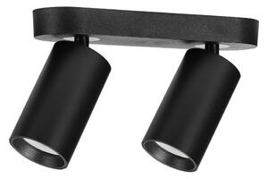 Rabalux 73082 - Faretto YORLI 2xGU10/7W/230V nero
