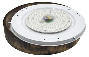 Brilagi - Plafoniera LED CARVALHO SMOKEY LED/36W/230V, finitura in rovere, diam. 47,5 cm