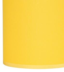 Brilagi - Paralume universale NUBILA E27 15,5x14 cm giallo