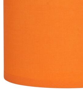 Brilagi - Lampada da parete flessibile LED NUBILA 1xE27/25W/230V + LED/3W ottone/arancione