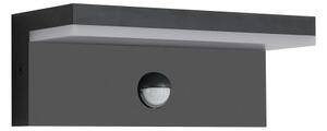 Brilagi-LED Applique da esterno con sensore TESSI LED/10W/230V nera IP54