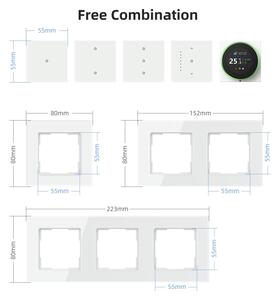 Immax NEO 07540L - Interruttore intelligente per il controllo di tende veneziane e tapparelle 230V Wi-Fi Tuya