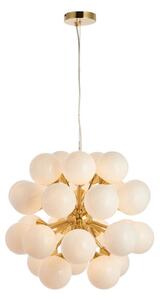 Endon 76499 - Lampadario sospeso su cavo OSCAR 28xG9/18W/230V oro