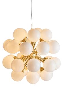 Endon 76499 - Lampadario sospeso su cavo OSCAR 28xG9/18W/230V oro