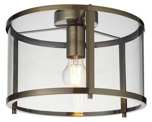 Endon 103112 - Plafoniera HOPTON 1xE27/10W/230V finitura cromo opaco