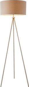 Endon 66987 - Lampada da terra TRI 1xE27/60W/230V beige
