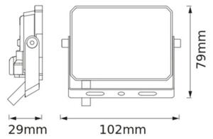 Osram - Riflettore LED FLOODLIGHT LED/10W/230V 6500K IP65