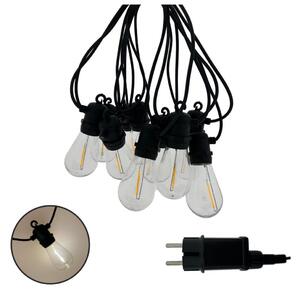 Catena luminosa decorativa LED per esterni 10xLED/0,36W/230V 8 m IP44 nera