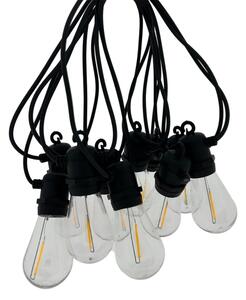 Catena luminosa decorativa LED per esterni 10xLED/0,36W/230V 8 m IP44 nera
