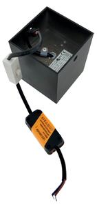 Faretto LED/5W/230V 3000/4000/6400K 7,5x7,5 cm nero