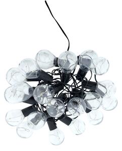 Catena decorativa LED per esterni 20xLED/0,075W/230V 5,8 m IP44 nera