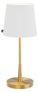 ByRydens 4002730-6501 - Lampada da tavolo LUMI 1xE27/8W/230V bianco/oro 48,5 cm
