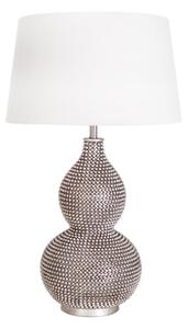 ByRydens 4001840-6508 - Lampada da tavolo LOFTY 1xE27/5W/230V bianco/argento