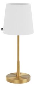 ByRydens 4002730-6501 - Lampada da tavolo LUMI 1xE27/8W/230V bianco/oro 48,5 cm