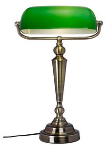Cottex B1019AGR - Lampada da scrivania THE BANKER 1xE27/60W/230V