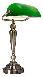 Cottex B1019AGR - Lampada da scrivania THE BANKER 1xE27/60W/230V