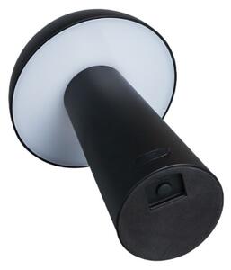 Rabalux 76036 - Lampada LED touch dimmerabile da esterno MIREO 1,5W/5V IP44 1200 mAh USB nera