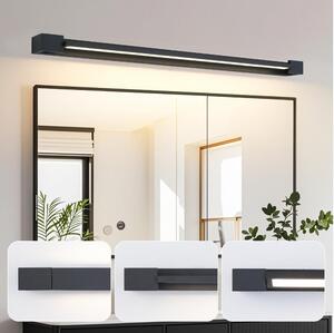 Brilagi-LED Illuminazione per specchio da bagno AQUA LINE LED/24W/230V 90 cm IP44 nero