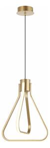 Lampadario LED sospeso ZING LED/19W/230V, finitura oro
