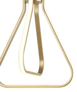 Lampadario LED sospeso ZING LED/19W/230V, finitura oro