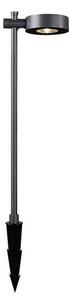 Lampada da esterno LED 7W/230V 3000K IP65 nera 102 cm