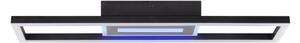 Brilliant-LED RGBW plafoniera dimmerabile BESSON LED/20W/230V 3000-6500K nera + con telecomando