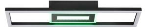Brilliant-LED RGBW plafoniera dimmerabile BESSON LED/20W/230V 3000-6500K nera + con telecomando