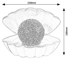 Rabalux 76030 - Lampada decorativa LED RGB SPARKLY LED/0,8W/3xAAA