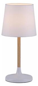 Leuchten Direkt 14423-16 - Lampada da tavolo NIMA 1xE14/40W/230V bianco