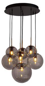 ByRydens 4202390-4002 - Lampadario a sospensione su cavo LAURA 7xE27/8W/230V