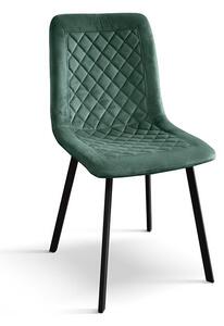 AULENA - sedia di design moderno in velluto