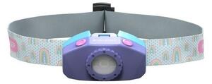 Ledlenser KIDLED2 RAINBOW-LED Lampada frontale dimmerabile per bambini LED/1xAAA IPX4 40 lm 20 h viola