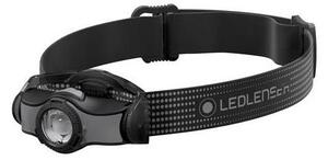 Ledlenser MH3 - Lampada frontale LED dimmerabile, 1xAA, IP54, 200 lm, 35 h, nera