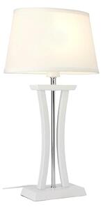 Cottex B2418V - Lampada da tavolo NEW CHELSEA 1xE14/40W/230V bianca