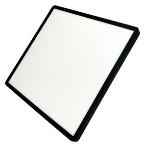 Plafoniera LED/40W/230V 3000/4000/6500K 50x50 cm nera