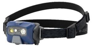 Ledlenser HF6R Core - lampada frontale a LED ricaricabile dimmerabile, 2000 mAh, IP68, 800 lm, fino a 60 ore, blu