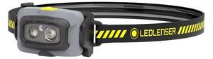 Ledlenser HF4R Work - Lampada frontale ricaricabile dimmerabile a LED/1000 mAh IP68 500 lm 35 h nera