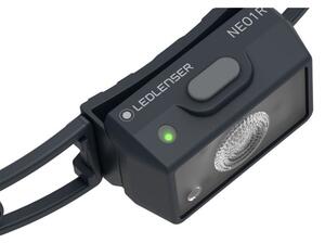 Ledlenser NEO1R - Frontale ricaricabile a LED dimmerabile, batteria 730 mAh, IP67, 250 lm, 15 ore, nero