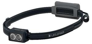 Ledlenser NEO3 - Lampada frontale a LED dimmerabile, alimentata da 3xAAA, IP54, 400 lm, autonomia fino a 20 h, nera