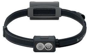 Ledlenser NEO3 - Lampada frontale a LED dimmerabile, alimentata da 3xAAA, IP54, 400 lm, autonomia fino a 20 h, nera