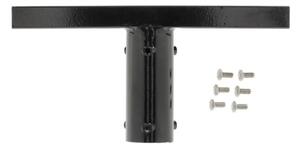 Supporto di montaggio per illuminazione da esterno BASE, diametro 60 mm, nero