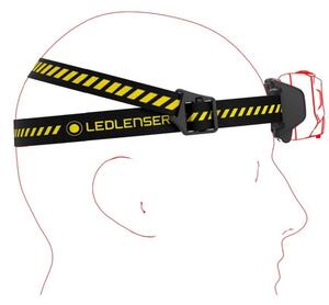 Ledlenser HF6R Work - Lampada frontale da lavoro a LED, dimmerabile e ricaricabile, batteria 2000 mAh, IP68, 800 lm, 60 h, nera