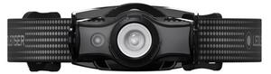 Ledlenser MH5 - Lampada frontale ricaricabile a LED dimmerabile, batteria 750 mAh, IP54, 400 lm, autonomia 35 h, nera/grigia