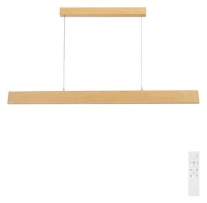 Brilagi - Sospensione LED dimmerabile su cavo SLIMLINE LED/40W/230V 3000-6000K finitura rovere + telecomando