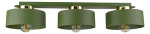 Plafoniera IGNIA 3xE27/60W/230V verde/oro