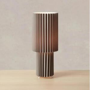 Markslöjd 108898 - Lampada da tavolo CATIS 1xE27/60W/230V 45 cm grigia