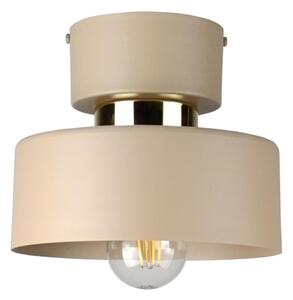 Plafoniera IGNIA 1xE27/60W/230V beige/dorato