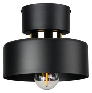 Plafoniera IGNIA 1xE27/60W/230V nero/oro