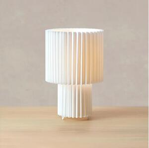Markslöjd 108895 - Lampada da tavolo CATIS 1xE27/60W/230V 32 cm bianca