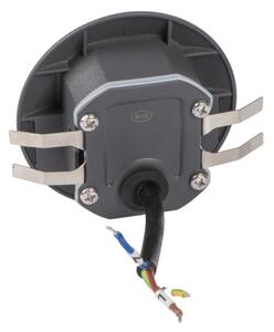 Kanlux 39137 - Lampada LED per gradini con sensore EXIN 2,5W/230V 4000K IP65 antracite rotonda